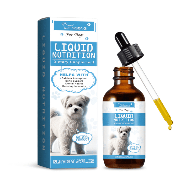 Premium Pet Vitamin Drops - Boost Immunity & Enhance Vitality | Daily Dietary Supplement for Dogs/Cats