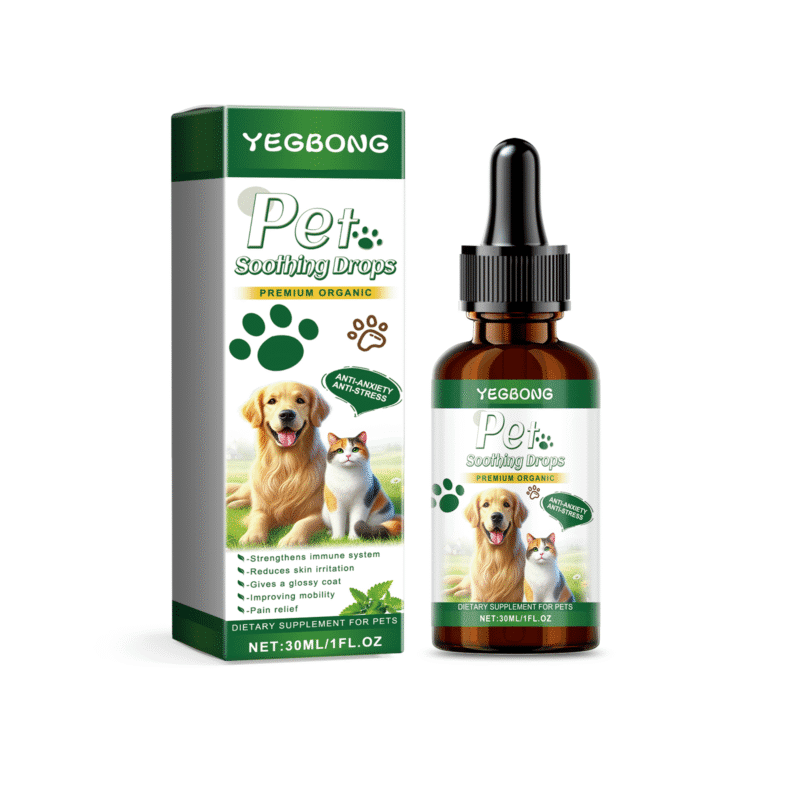 Pet Relief Nutritional Drops: Premium Supplement for Dogs & Cats Essential Care