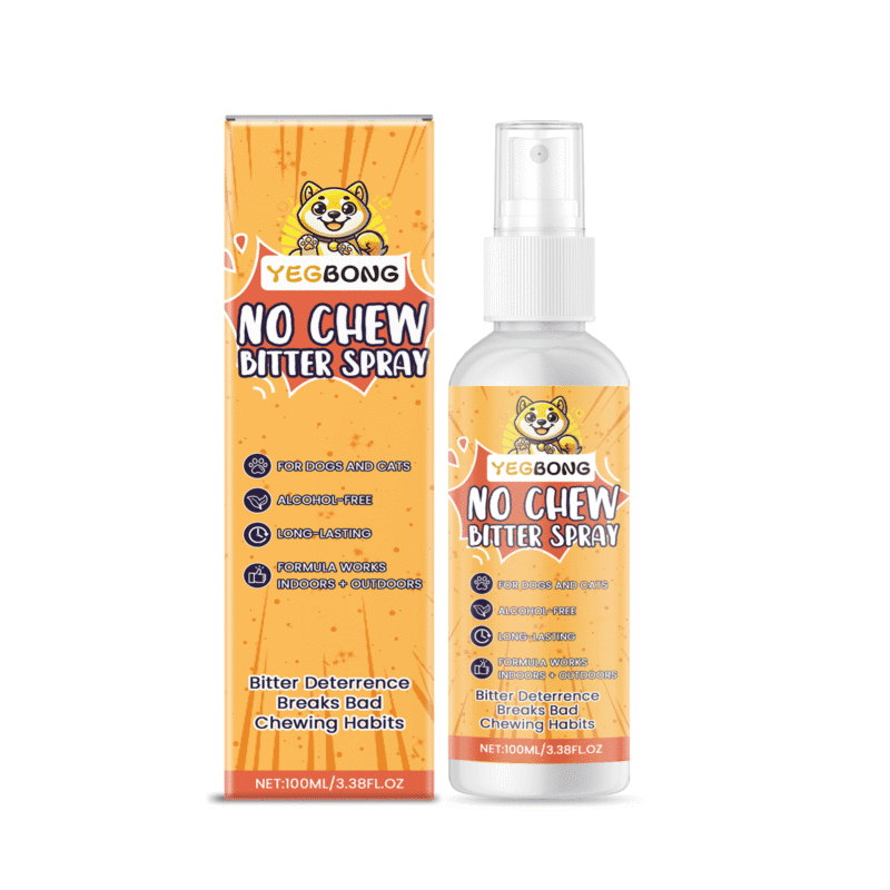 Effective Pet Anti-Chew Bitter Spray for Indoor Use - Stops Biting & Scratching on Sofas, Safe for Cats Dogs