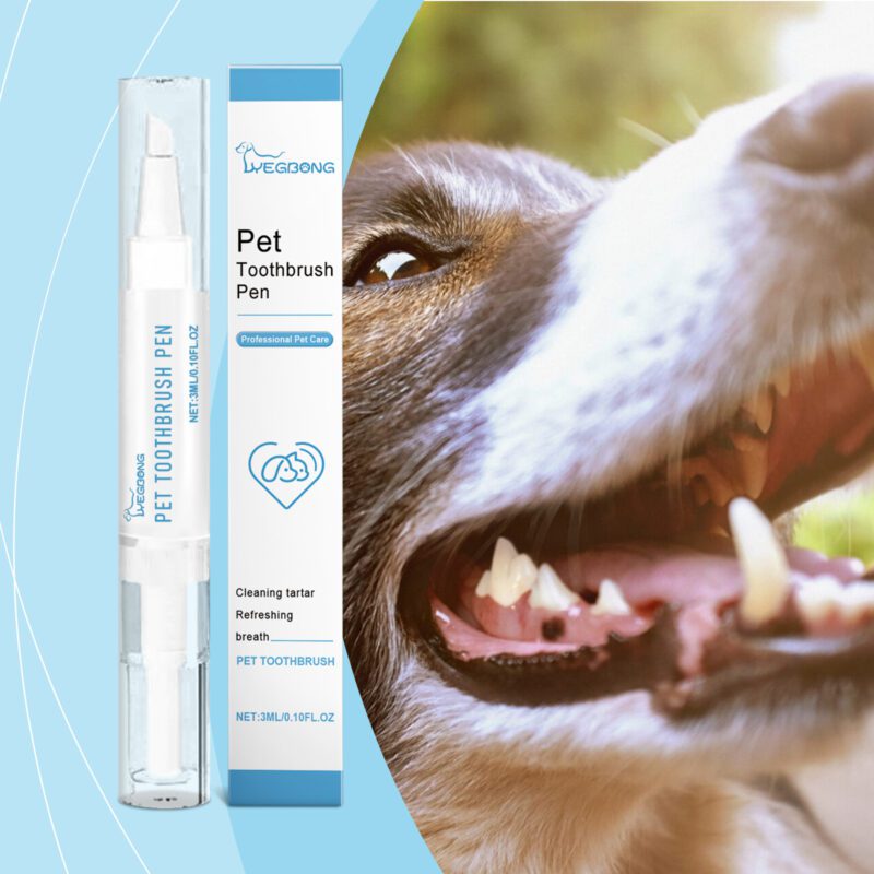 Pet Oral Care Toothbrush - Effective Teeth Cleaning, Tartar Removal & Fresh Breath Maintenance - Image 2