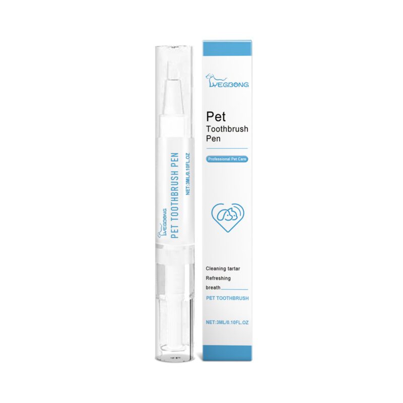 Pet Oral Care Toothbrush - Effective Teeth Cleaning, Tartar Removal & Fresh Breath Maintenance