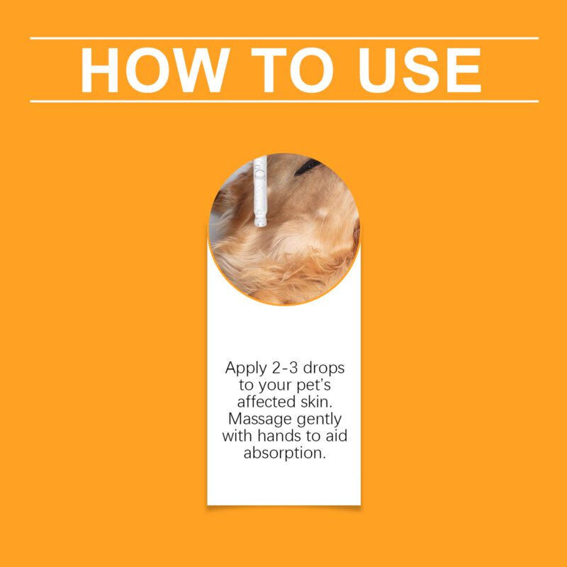 Pet Skin Repair Drops Spray for Cats & Dogs - Hair Nutrition Massage Care Skin Repair Solution - Image 6