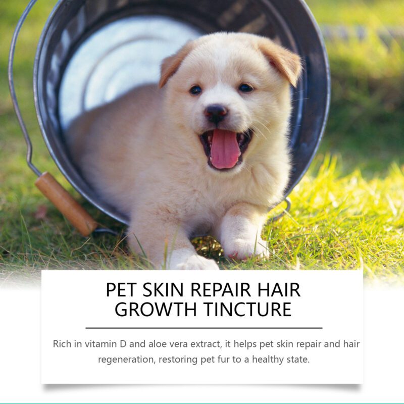 Pet Skin Repair Drops Spray for Cats & Dogs - Hair Nutrition Massage Care Skin Repair Solution - Image 4