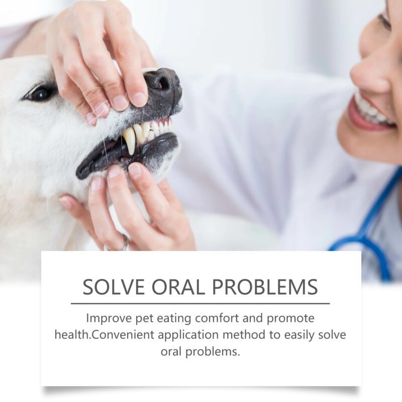 Pet Oral Repair & Cleaning Gel - Effective Tooth Stain Removal for Yellow Teeth, Daily Care Oral Gel - Image 4