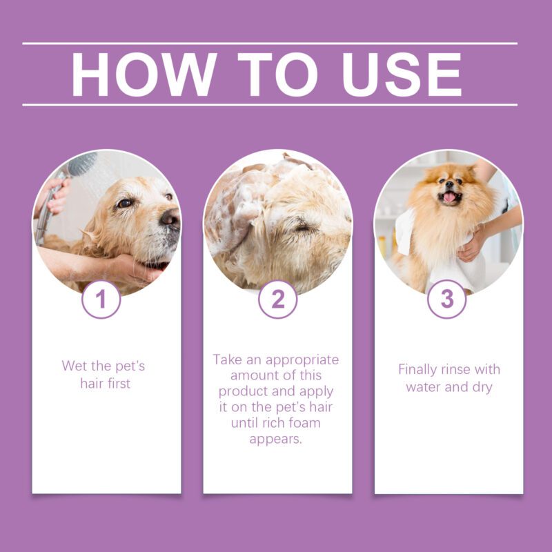 Lavender Pet Shampoo - Gently Cleans Cats & Dogs, Leaves Coat Fluffy Smooth with Long-Lasting Fragrance - Image 6