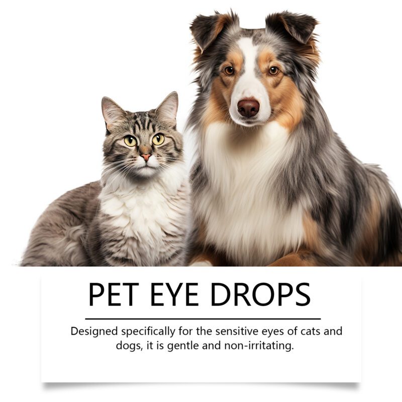 Pet Eye Drops for Dogs & Cats - Tear Stains Remover, Effective Eye Cleaning Solution for Pets - Image 4