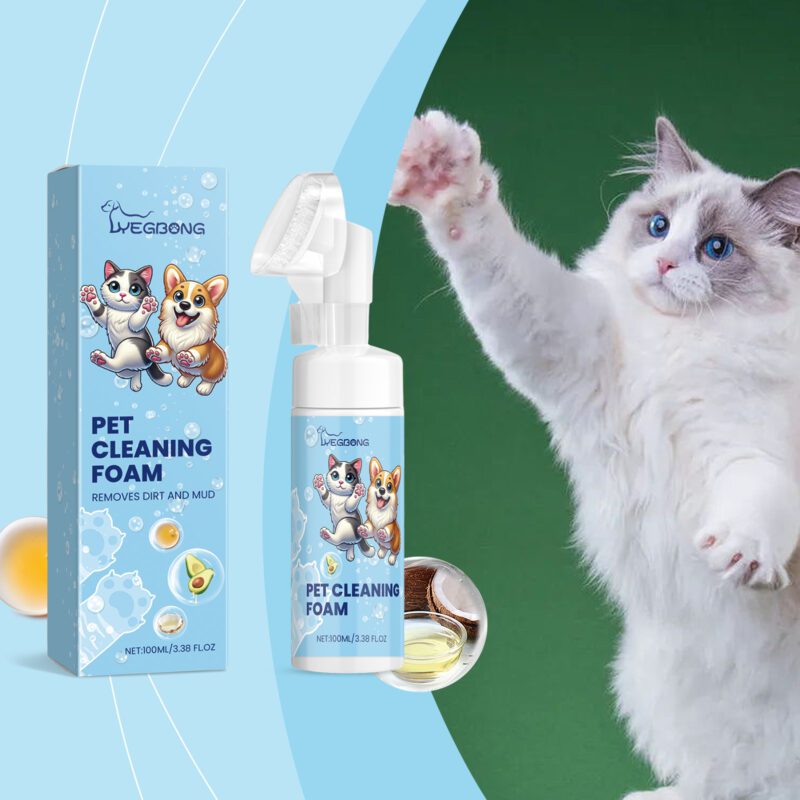 Gentle Pet Paw Foam Cleaner for Dog & Cat - Deep Clean Soles Pads Care with Mild Foam - Image 2