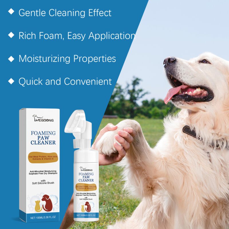 Pet Paw Cleaner Foam - Deep Cleaning for Dog & Cat Paws, Gentle Care for Soles & Pads - Image 3