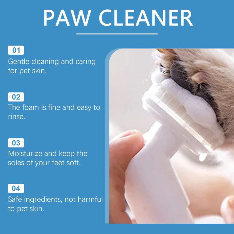 Pet Foot Care Foam - Dog & Cat Paws Cleaner for Washing, Moisturizing & Gentle Paw Care - Image 4