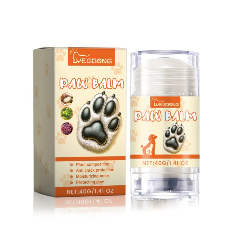 Pet Paw Balm Stick - Moisturizing, Anti-Crack & Deeply Softening Foot Care Cream for Dogs & Cats