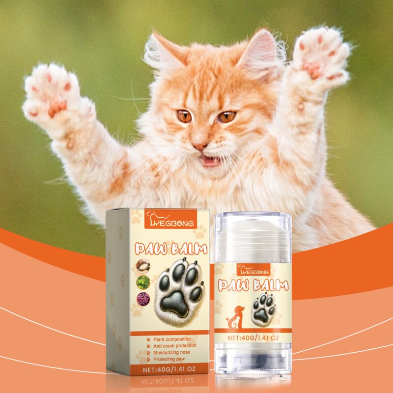 Pet Paw Balm Stick - Moisturizing, Anti-Crack & Deeply Softening Foot Care Cream for Dogs & Cats - Image 2