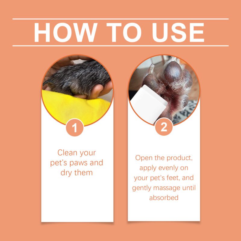 Pet Paw Anti-Crack Moisturizing & Softening Care Cream - Prevent Dry Cracks, Nourish & Soothe Paw Pads - Image 6