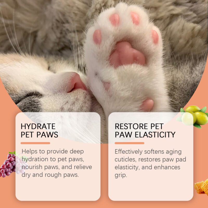 Pet Paw Anti-Crack Moisturizing & Softening Care Cream - Prevent Dry Cracks, Nourish & Soothe Paw Pads - Image 3
