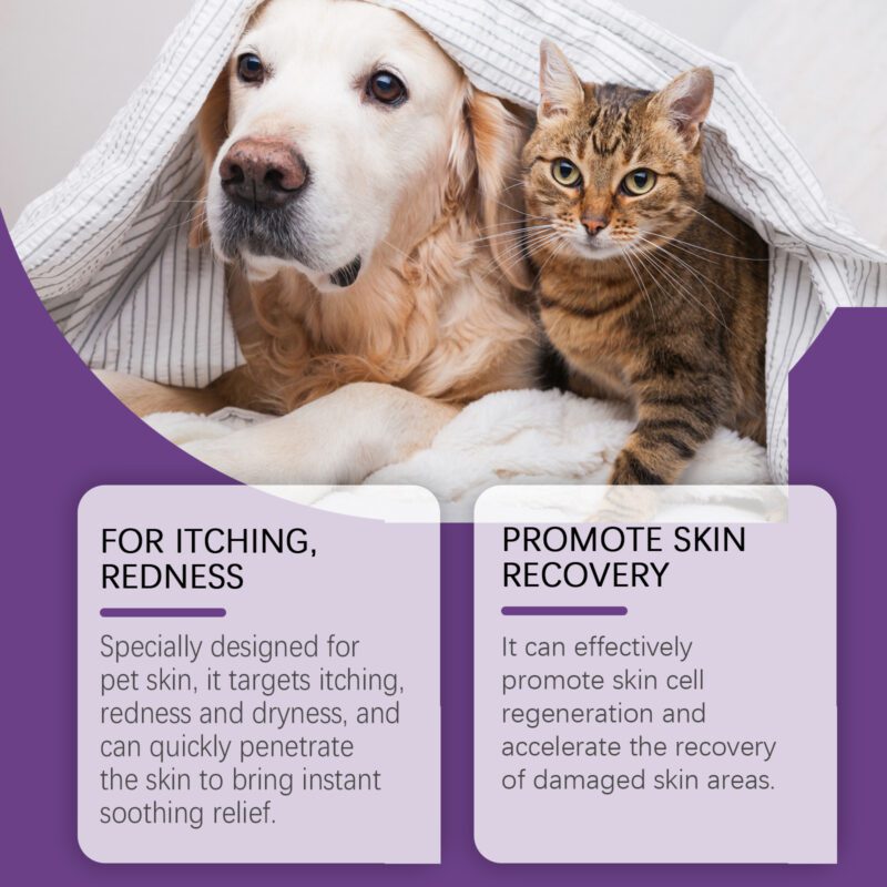 Pet Skin Care Cream - Gentle Soothing Relief for Skin Irritation & Discomfort, Nourishing Body Care Cream for Pets - Image 3