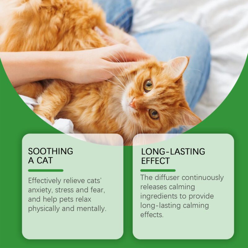 Cat Calming & Comfort Care Set - Soothe Estrus Agitation, Reduce Noise for Anxious Pet Cats - Image 3