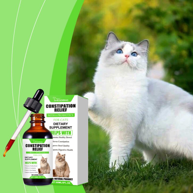 Cat Probiotic Drops: Support Feline Health, Vitality & Nutrient Absorption - Digestive Care Supplement for Cats - Image 2
