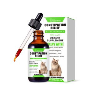 Cat Probiotic Drops: Support Feline Health, Vitality & Nutrient Absorption - Digestive Care Supplement for Cats