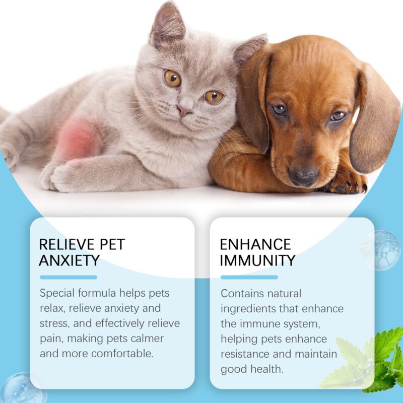 Premium Immune-Boosting Pet Drops | Nutritional Supplements for Dogs & Cats with Essential Immunity Support - Image 3