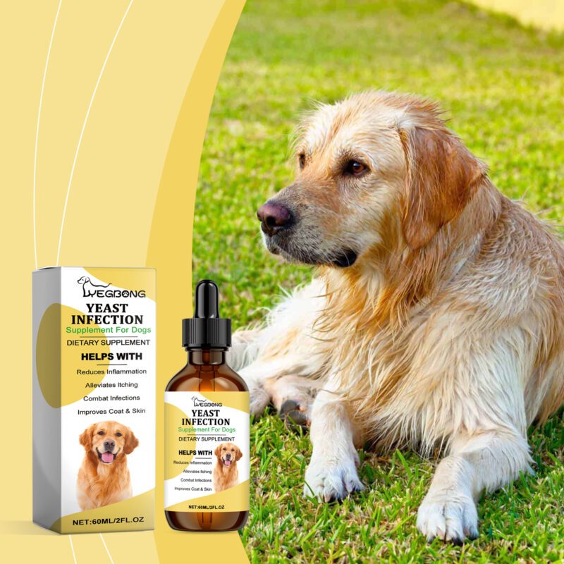 Pet Herbal Yeast Supplement - Soothing Natural Skin Care for External Pet Dermatological Relief - Image 2