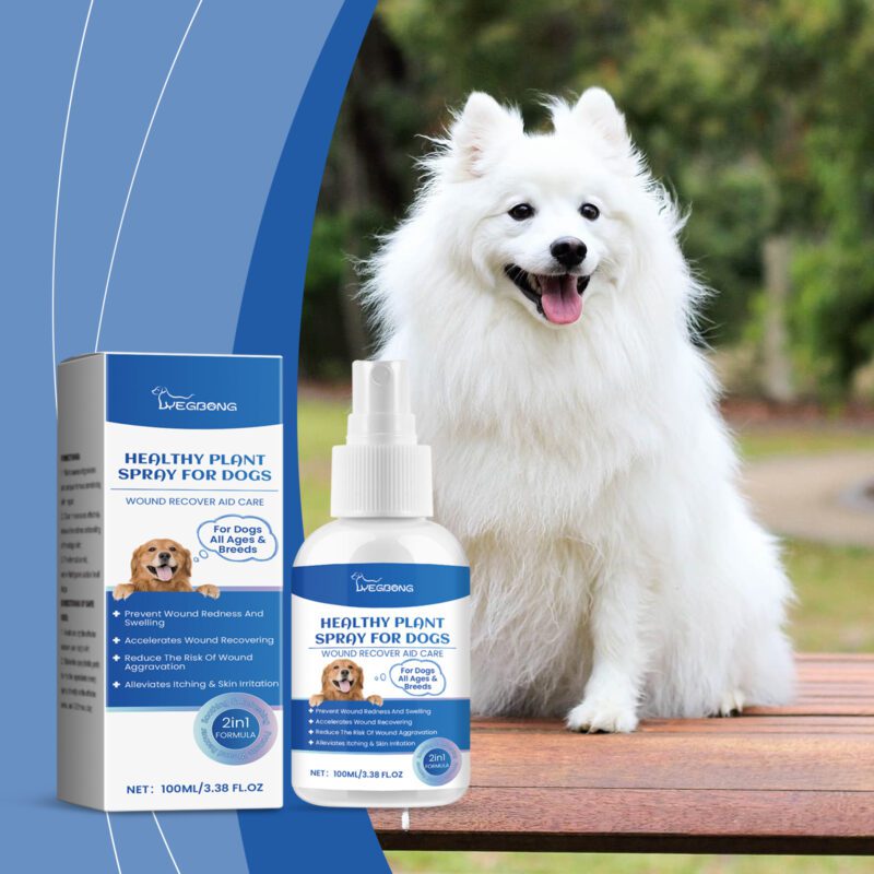 Natural Plant Essence Dog Care Spray - Gentle Cleansing & Soothing Skin Care Spray for Pets - Image 2
