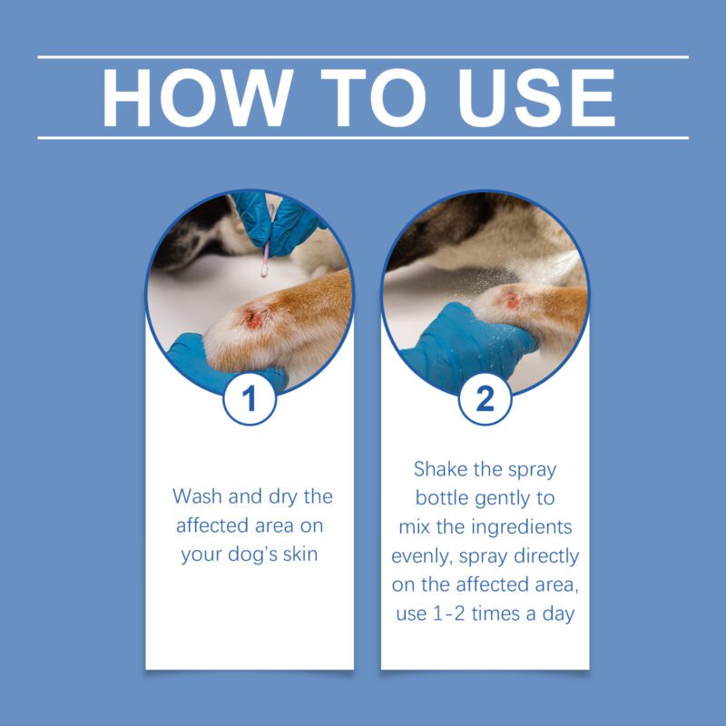 Natural Plant Essence Dog Care Spray - Gentle Cleansing & Soothing Skin Care Spray for Pets - Image 6