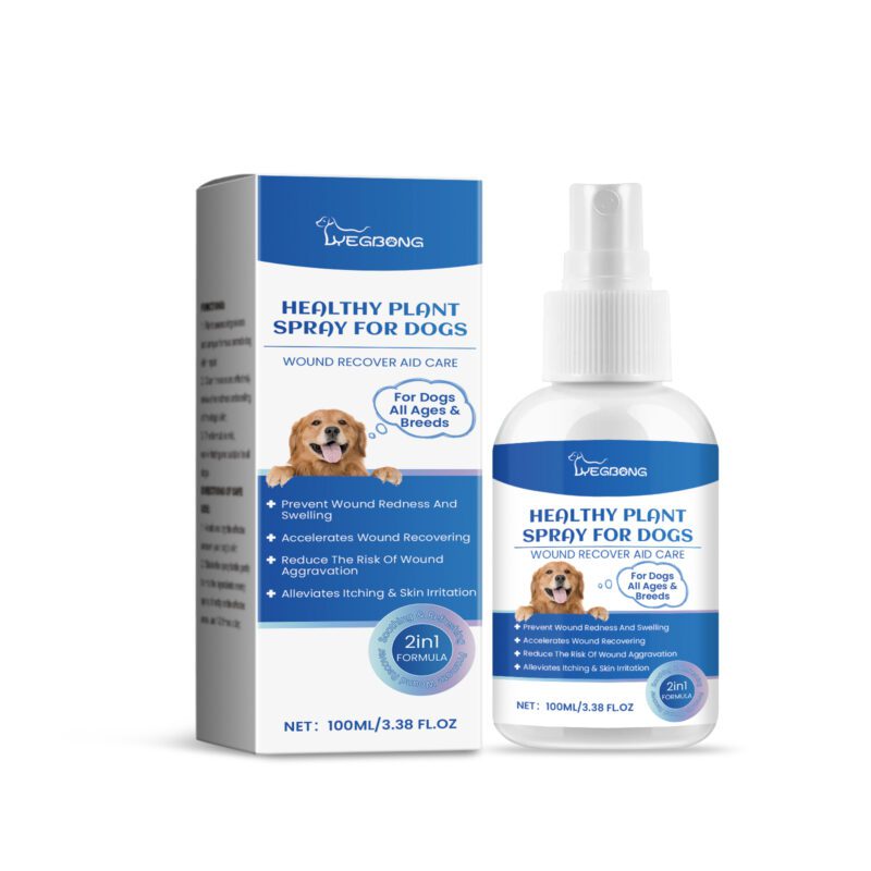 Natural Plant Essence Dog Care Spray - Gentle Cleansing & Soothing Skin Care Spray for Pets