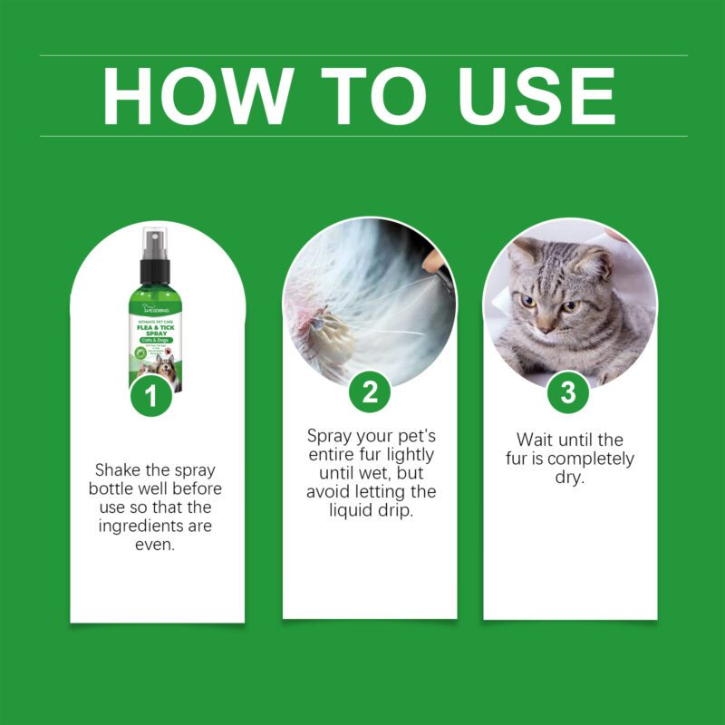 Gentle Daily Pet Insect Repellent Spray for Dogs & Cats - Hair & Skin Care Insect Repellent Spray - Image 6
