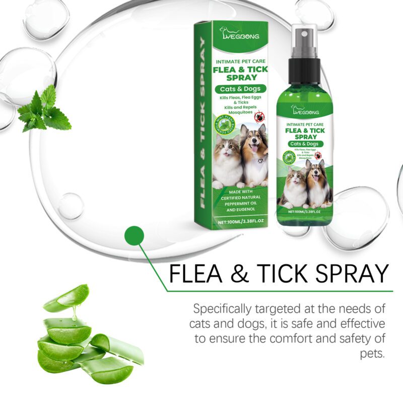 Gentle Daily Pet Insect Repellent Spray for Dogs & Cats - Hair & Skin Care Insect Repellent Spray - Image 4