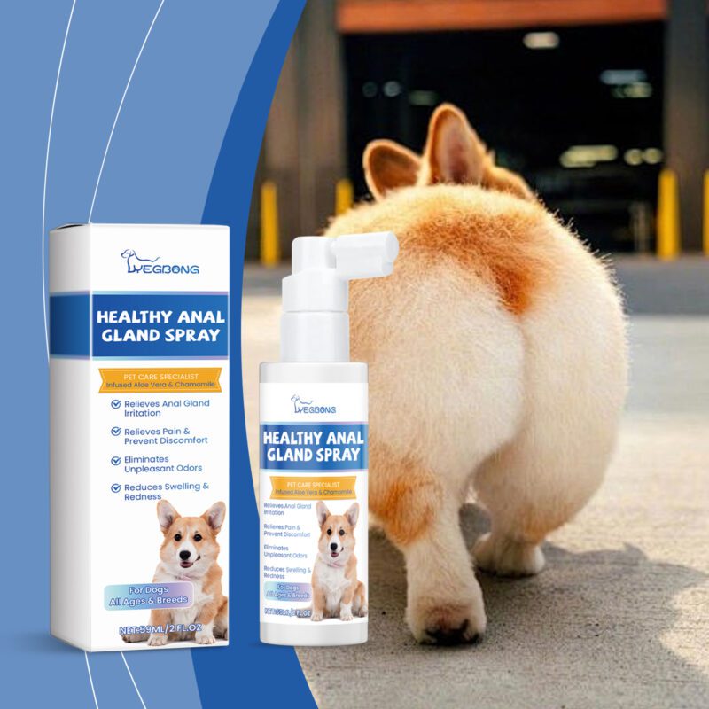 Dog Anal Gland Deodorizing Spray - Mild Formula for Fresh, Clean Post-Potty Odor Removal & Gentle Care - Image 2