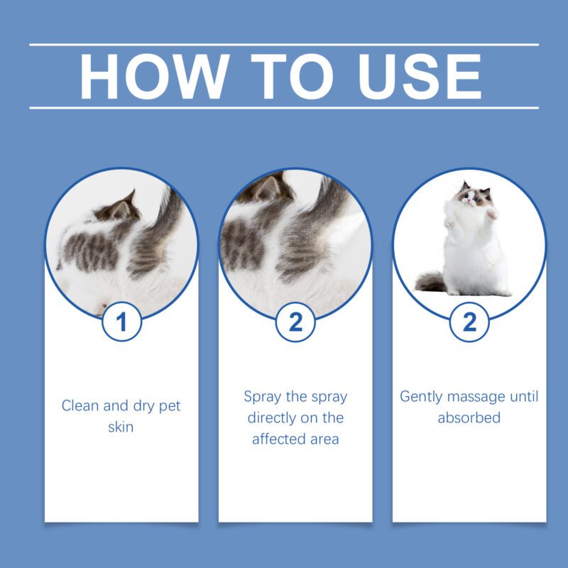 Cat Anal Gland Odor Removal Spray - Fast-Acting Post-Cleaning Freshness & Odor Elimination Spray for Cats - Image 6