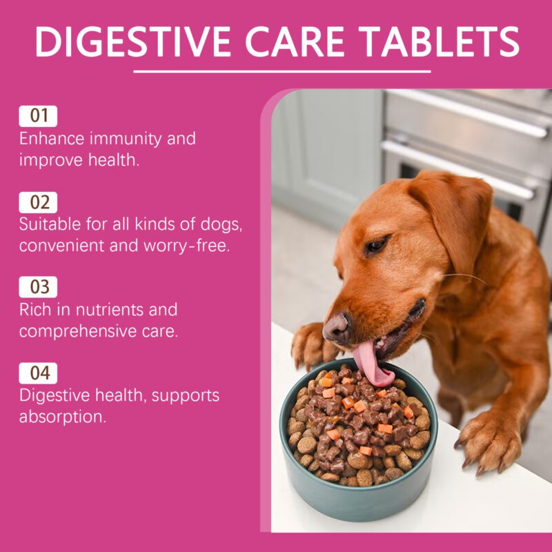 Advanced Dog Probiotic Tablets: Support Healthy Gut, Balance Digestion & Nutrient Absorption | Premium Pet Nutritional Supplements - Image 3