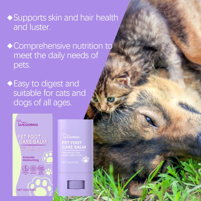 Pet Paw & Foot Moisturizing Cream - Daily Care for Dogs & Cats Paws - Image 3