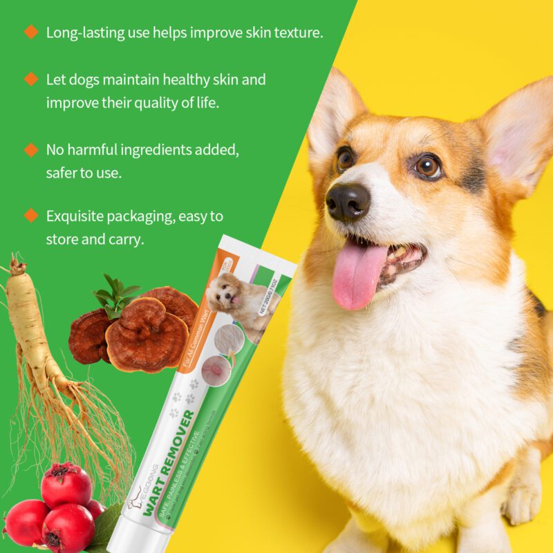 Gentle Herbal Dog Skin Cleansing Cream - Soothing Natural Formula to Nourish & Pamper Your Pup's Skin - Image 3