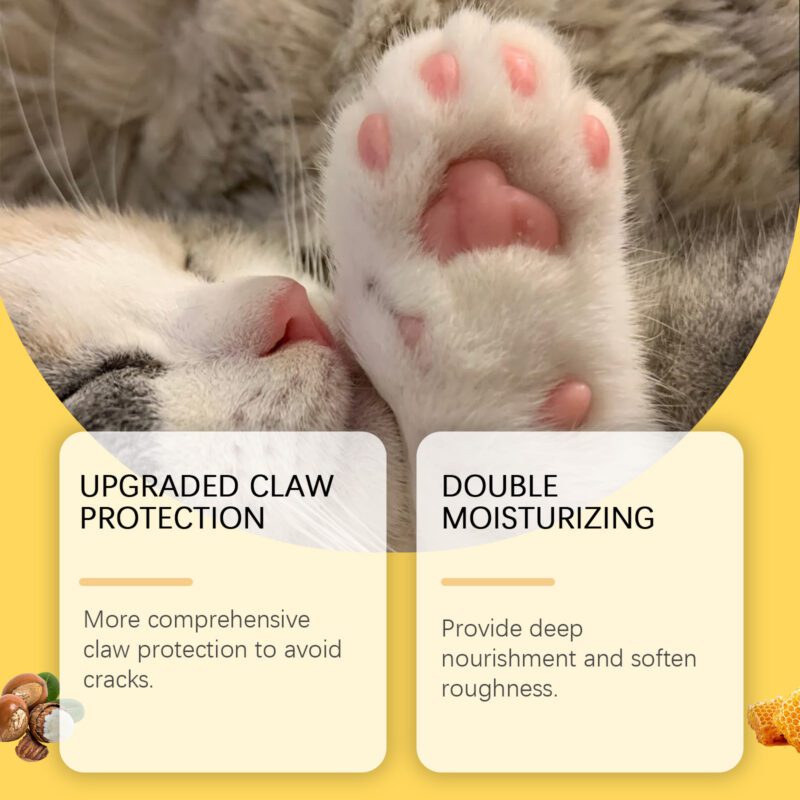 Cat & Dog Paw Balm Stick - Gentle Nourishing Moisturizing Paw Pad Care Ointment for Home Use - Image 3