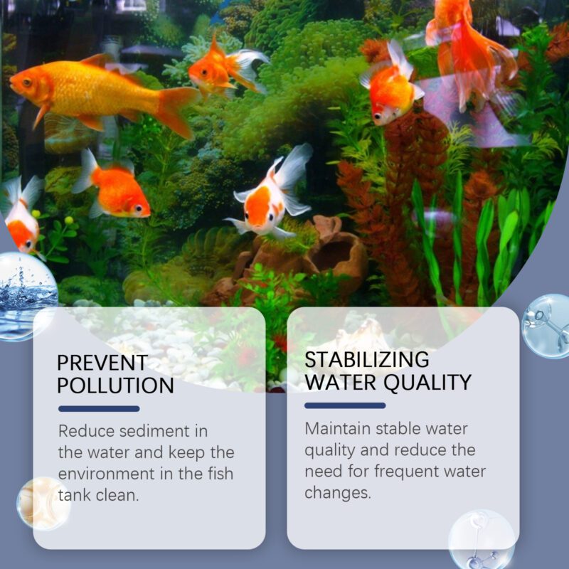 Fast-Acting Aquarium Water Clarifier - Powerful Fish Tank Water Quality Purifying Agent for Household Decontamination & Quick Cleaning - Image 4