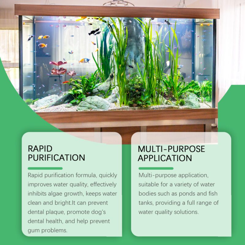 Effective Fish Tank Algae Clarifier - Removes Green/Brown Silk/Black Hair Moss Algae Safely, Non-Toxic to Fish - Image 4