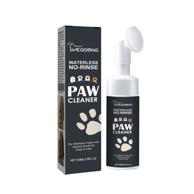 Gentle Pet Paw Cleaner for Dog & Cat - Effective Paw Cleaning & Foot Care Solution for Quick, Mess-Free Post-Walk Cleanup