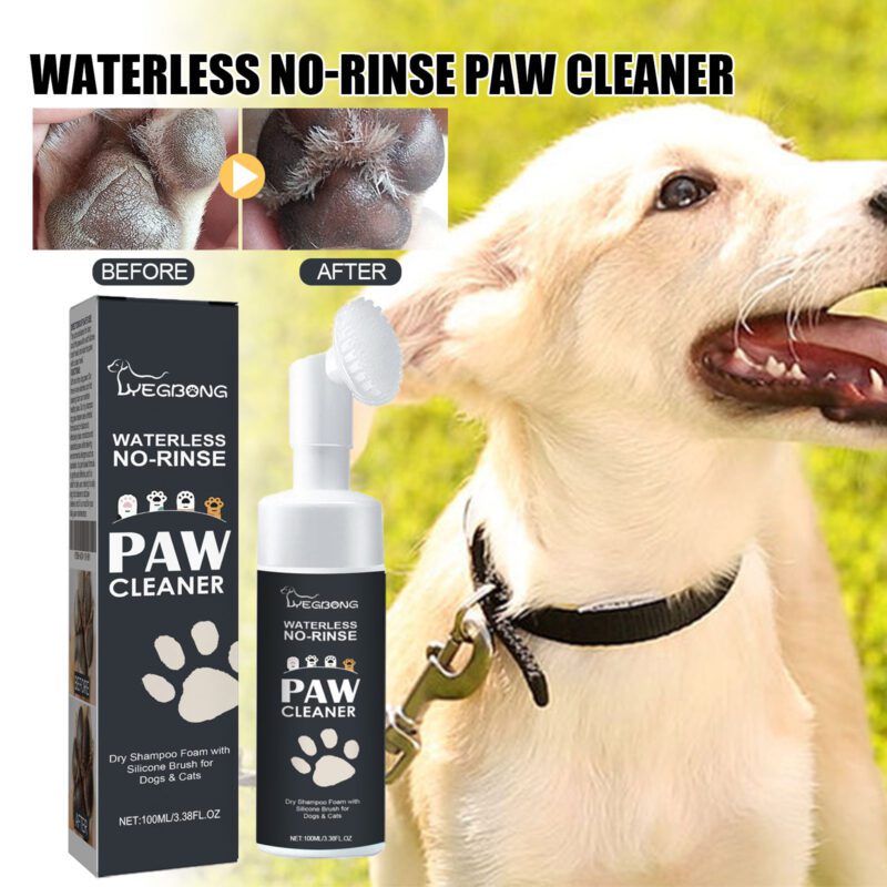 Gentle Pet Paw Cleaner for Dog & Cat - Effective Paw Cleaning & Foot Care Solution for Quick, Mess-Free Post-Walk Cleanup - Image 2