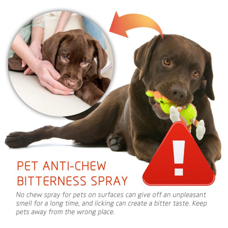 Pet Anti-Chew & Anti-Scratch Spray - Behavior Modification Training Spray for Cats and Dogs - Image 3