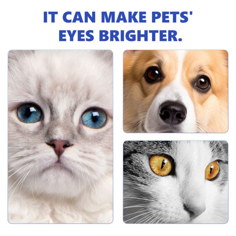 Pet Eye Drops for Cats & Dogs - Gentle Eye Cleaning Care, Effective Tear Stain Remover & Eye Wash Solution - Image 3