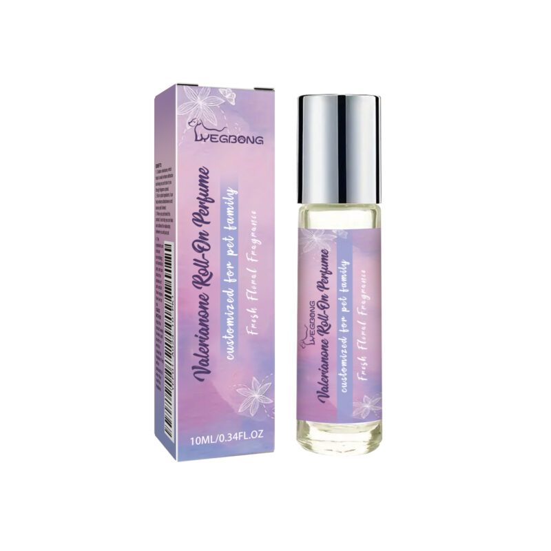 Valerianone Calming Pet Roll-On Perfume - Eases Dog Anxiety, Relaxing Roller Fragrance for Pets