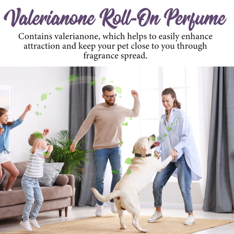 Valerianone Calming Pet Roll-On Perfume - Eases Dog Anxiety, Relaxing Roller Fragrance for Pets - Image 3
