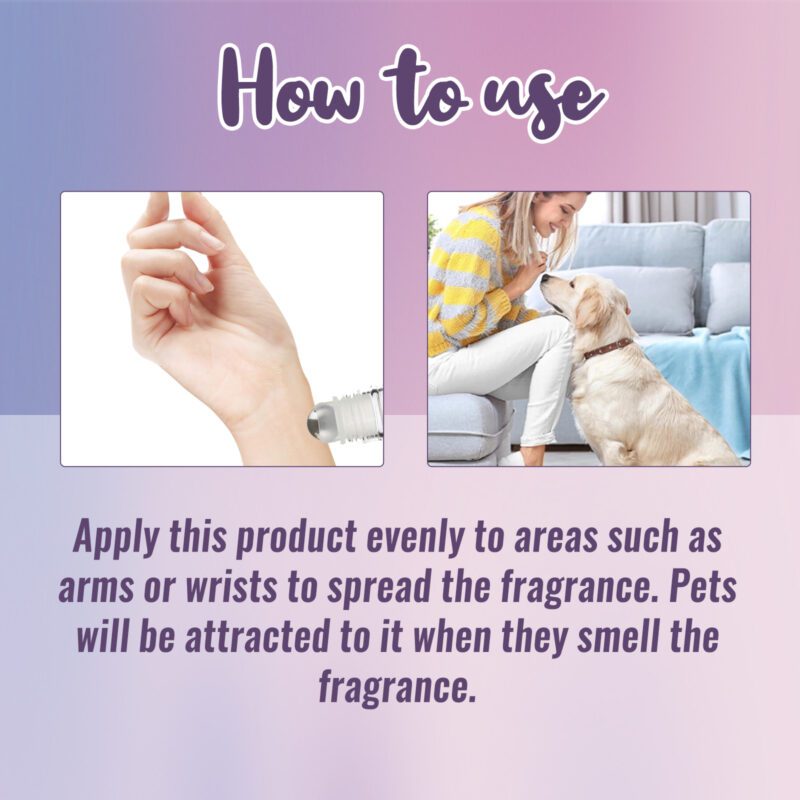 Valerianone Calming Pet Roll-On Perfume - Eases Dog Anxiety, Relaxing Roller Fragrance for Pets - Image 6