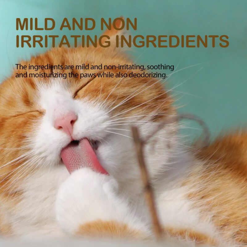 Pet Avocado Intensive Moisturizing Foot Cream for Cats & Dogs - Paw Cleaning, Hydrating & Anti-Crack Care - Image 4
