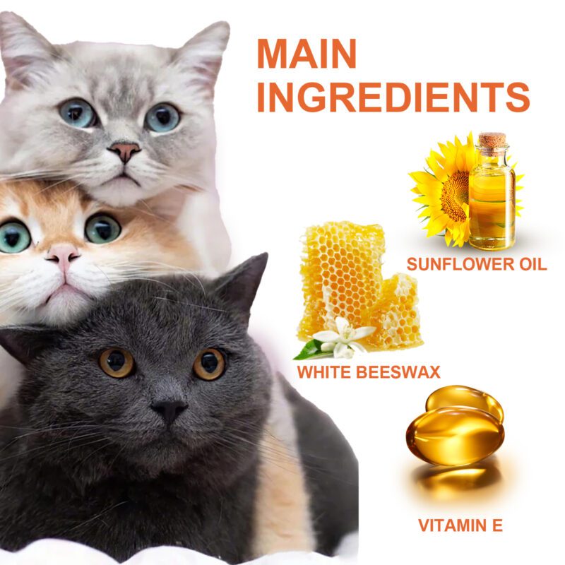 Pet Paw Care Cream for Cats & Dogs - Moisturizing & Anti-Dry Crack Foot Pad Hydration Cream - Image 5
