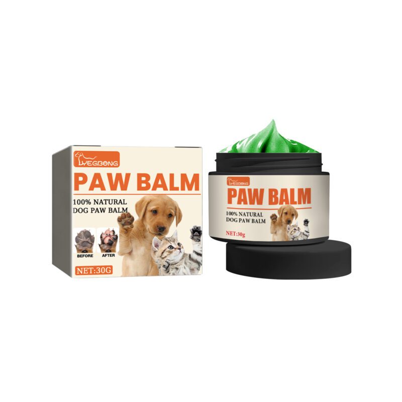 Pet Paw Care Cream for Cats & Dogs - Moisturizing & Anti-Dry Crack Foot Pad Hydration Cream