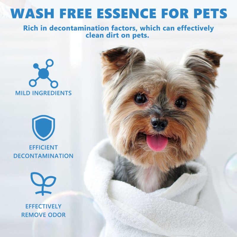 Nourishing Pet Leave-In Hair Serum for Cats & Dogs - Fluffy, Soft & Fragrant Coat Care - Image 3