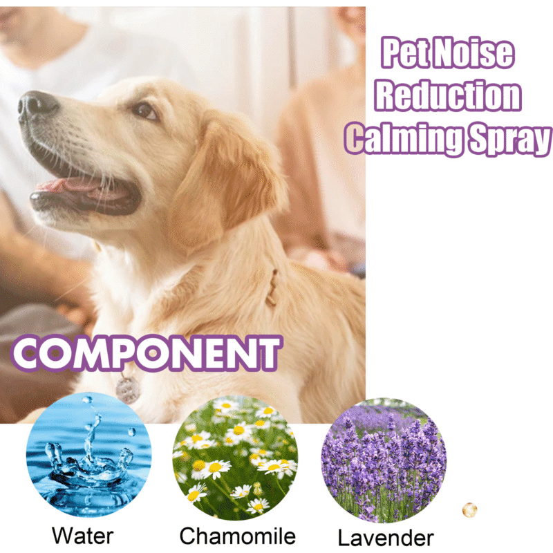Yegbong Pet Noise Reduction & Calming Spray - Prevent Stress, Soothe Anxiety, Reduce Barking/Whining for Calmer Pets - Image 5