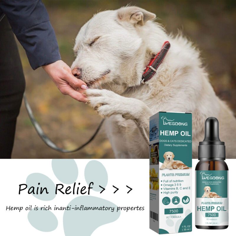Yegbong Premium Pet Care Essential Oil for Cats & Dogs - Moisturizing Massage Repair Topical Nourishment - Image 2