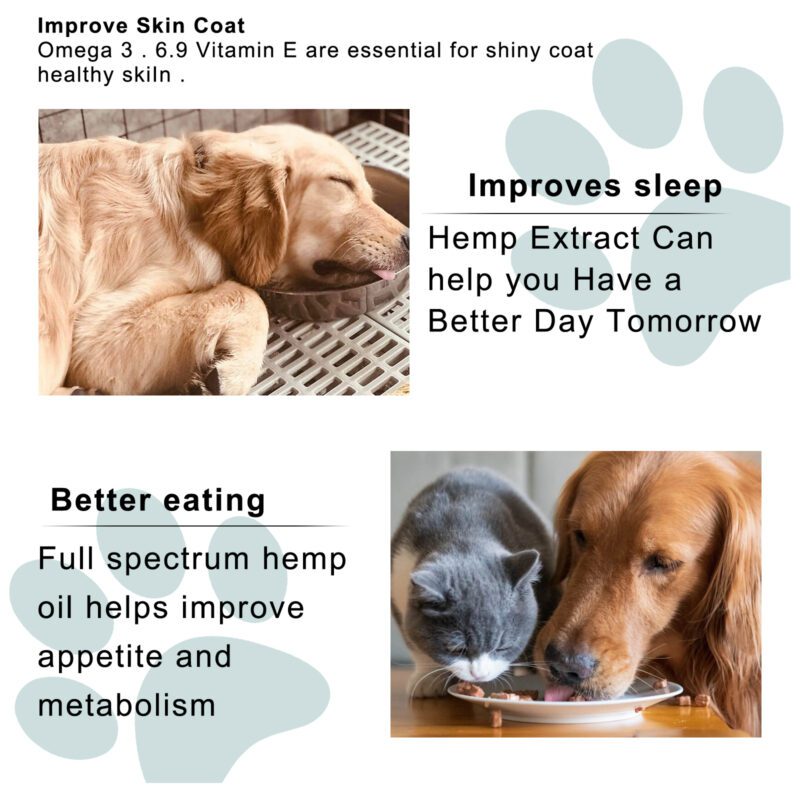 Yegbong Premium Pet Care Essential Oil for Cats & Dogs - Moisturizing Massage Repair Topical Nourishment - Image 3